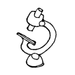line-art-microscope